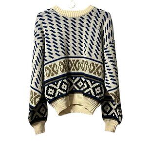 Red Camel The Original Size Large Knit Sweater Acrylic Classic Retro 80's City